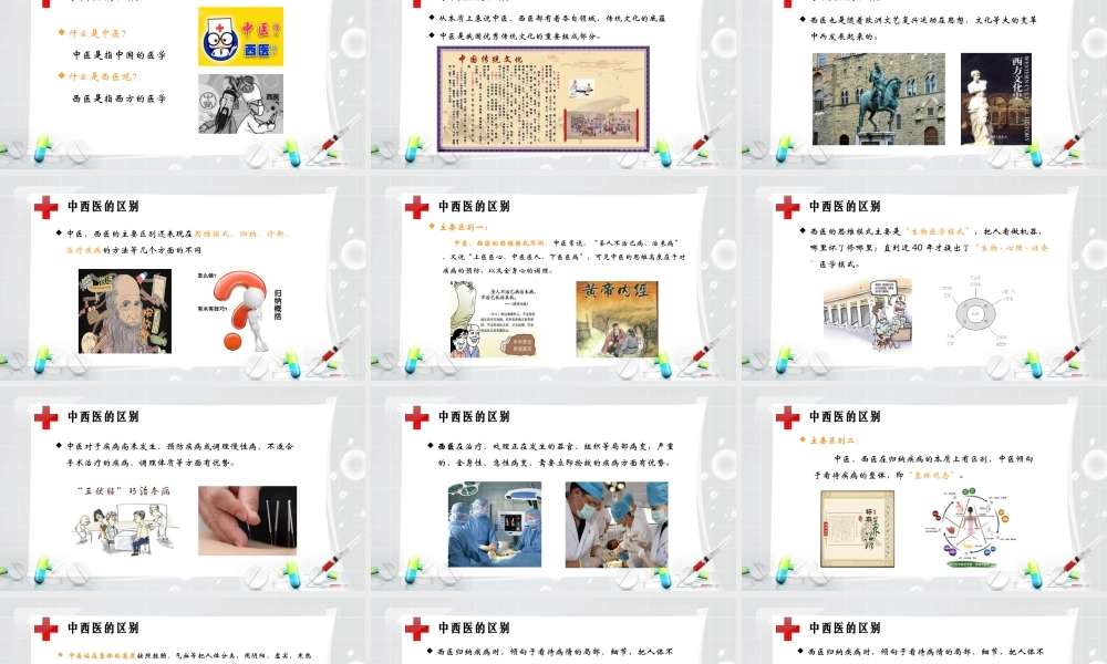 中西医的区别.ppt