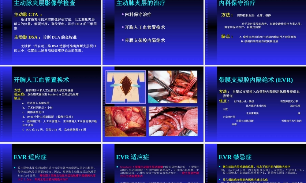 主动脉夹层诊治规范.ppt