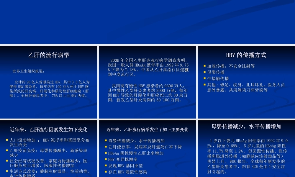 乙肝的流行病学与.ppt