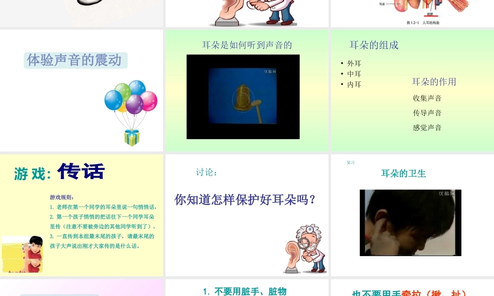 二年级保护耳朵好.ppt