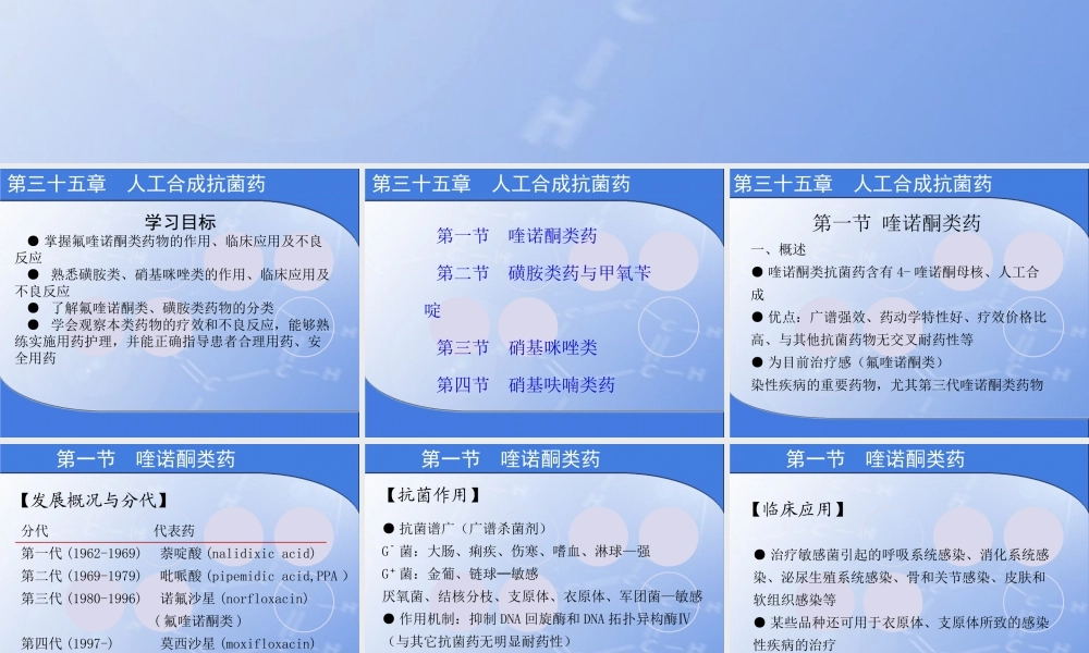 人工合成抗菌药.ppt