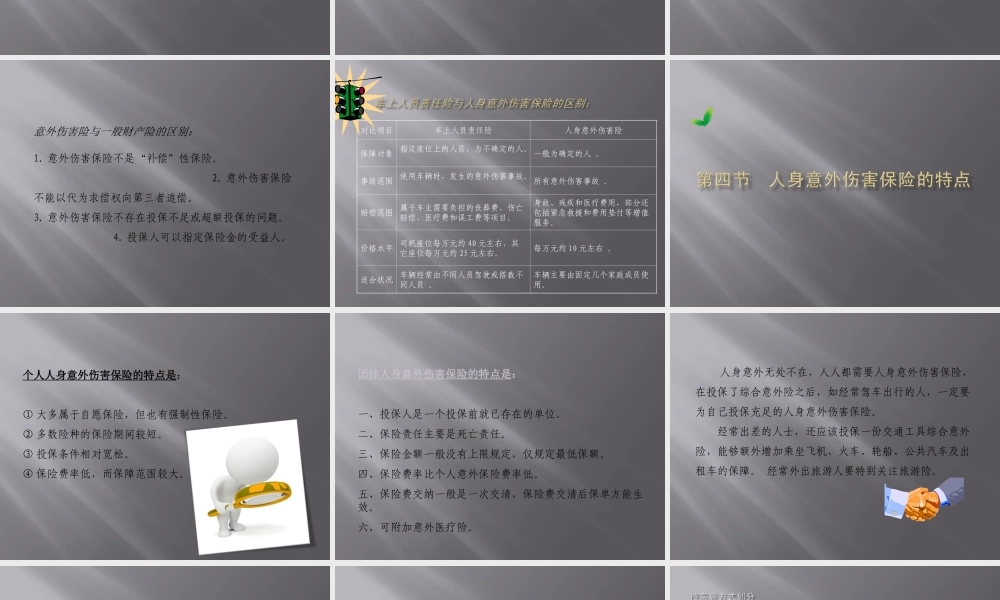 人身意外伤害保险.ppt