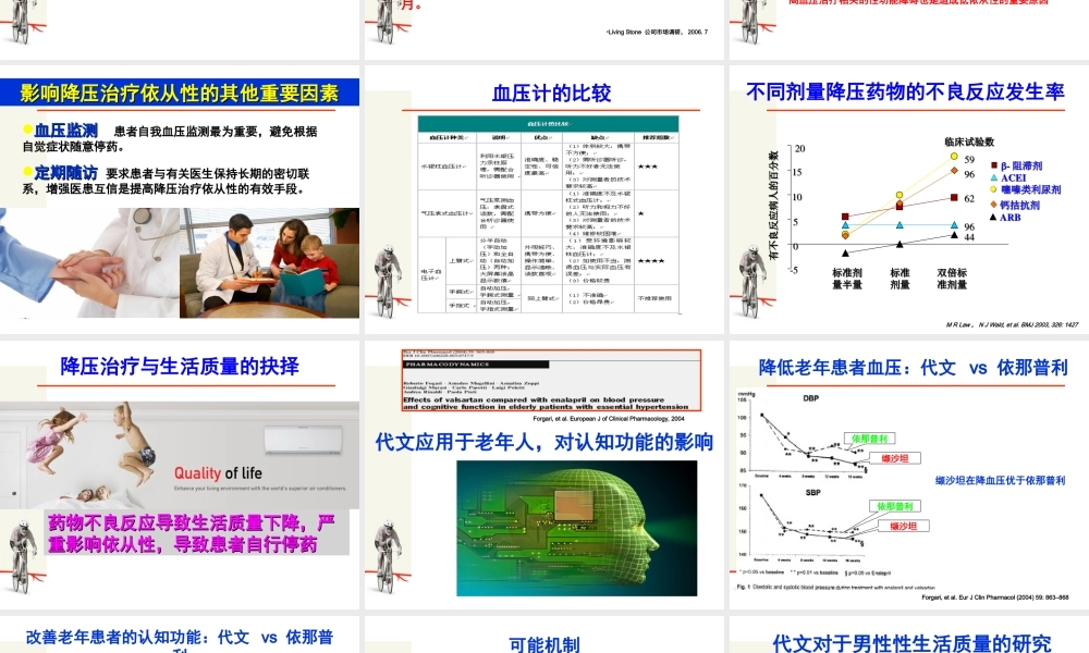 代文提高高血压患者依从性指南.ppt
