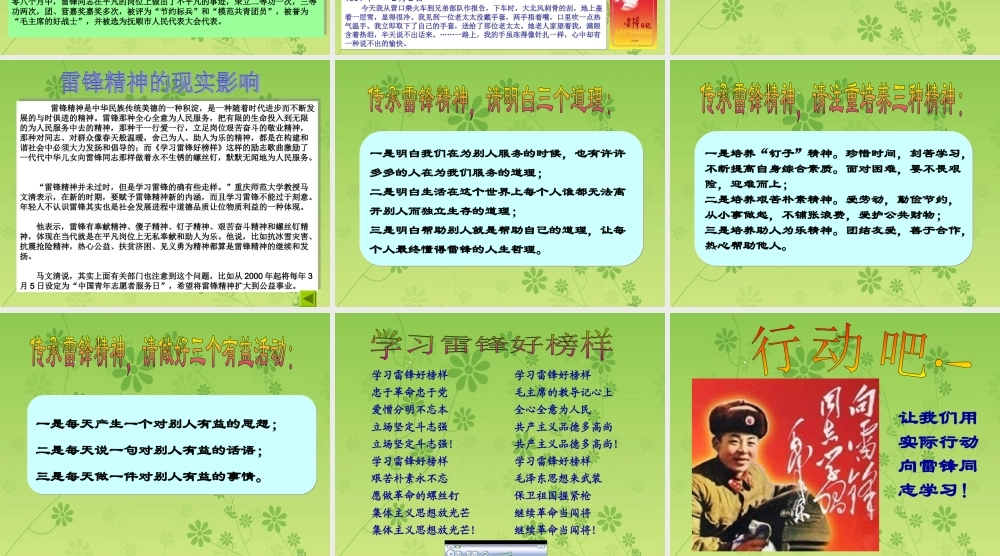 传承雷锋精神.ppt