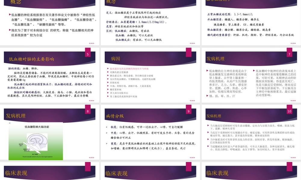 低血糖的神经系统损害.ppt