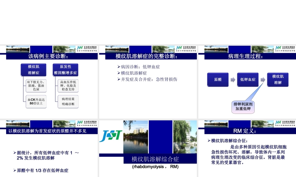 低钾血症和横纹肌溶解综合征.ppt