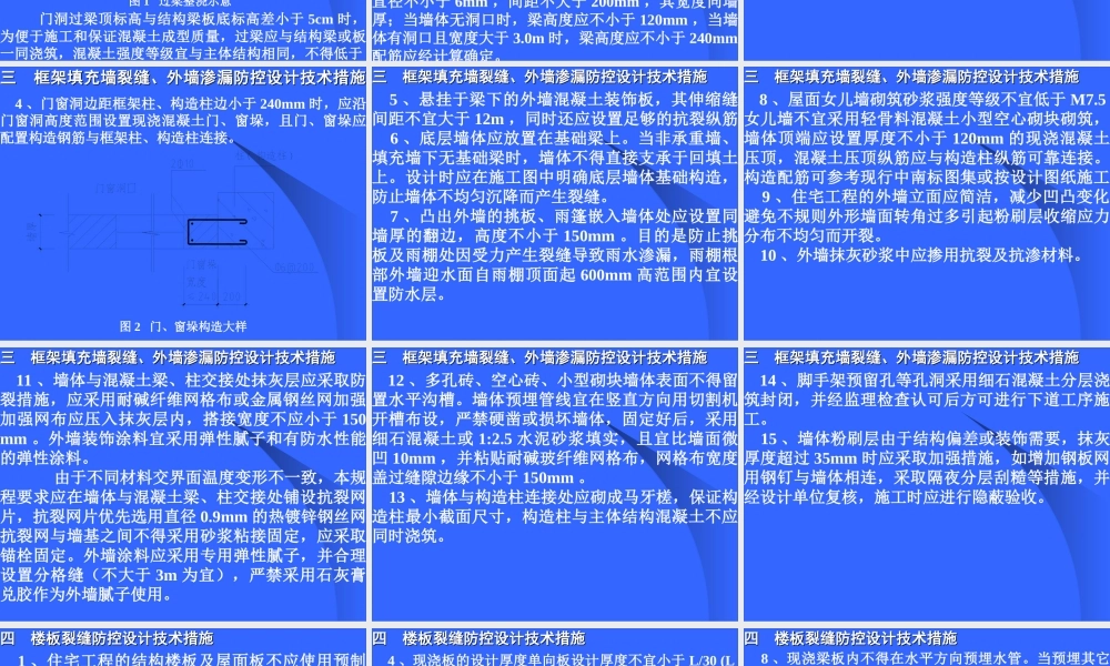 住宅工程质量通病防控技术规程宣讲.ppt