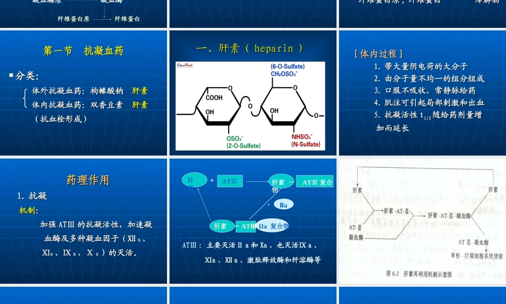 作用及血液及造血系统药.ppt