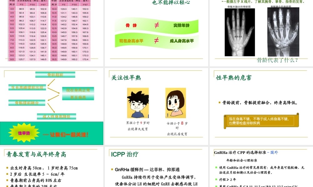 例如生长激素缺乏症都会影响孩子身高.ppt