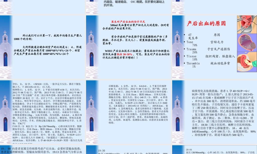 产ke出血的抢救.ppt