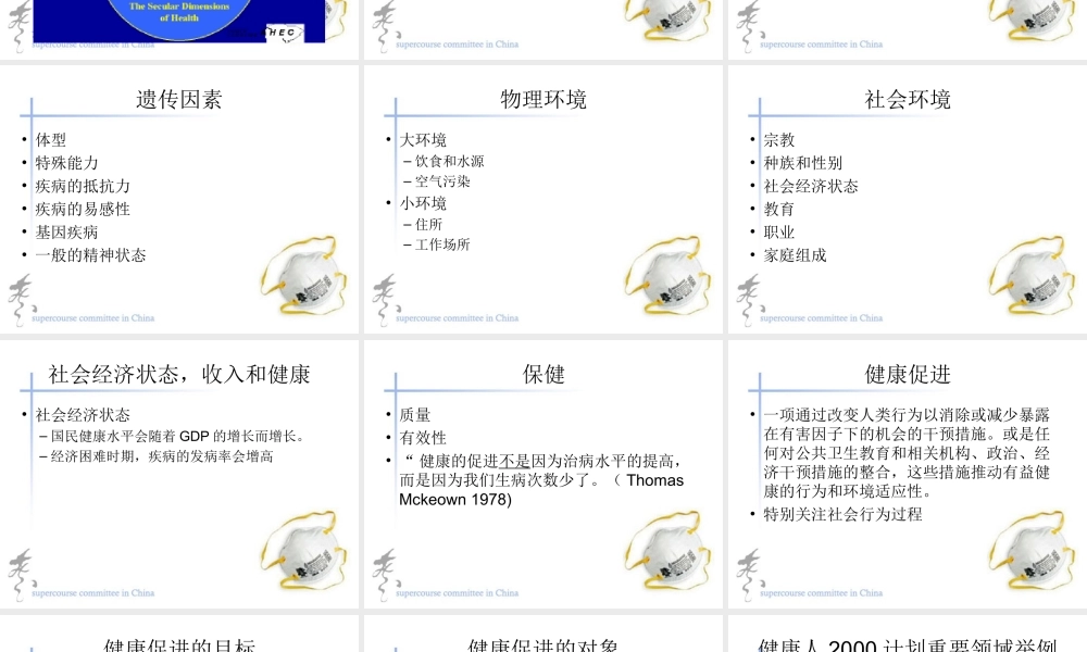 健康决定因素..ppt
