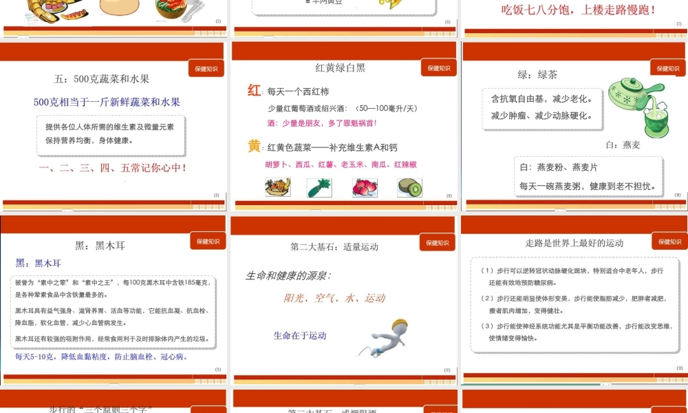 健康四大基石.ppt