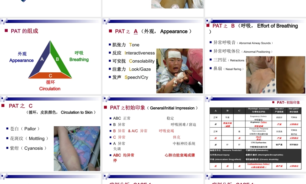 儿科急诊评估.ppt