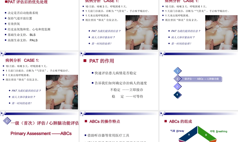 儿科急诊评估.ppt