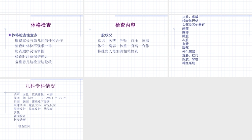 儿科病史和体格检查.ppt