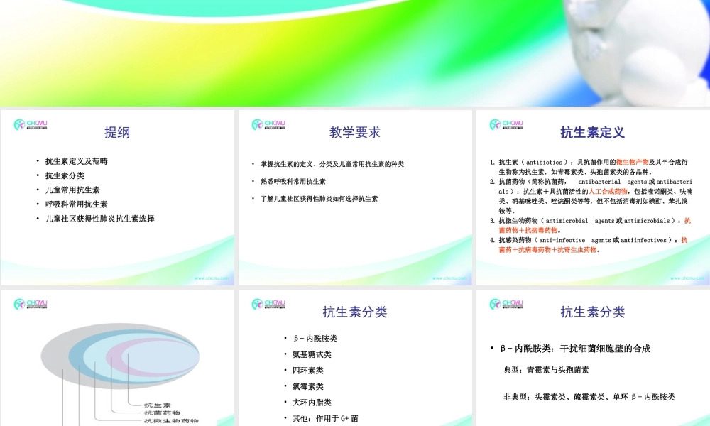 儿童常用抗生素简介.ppt