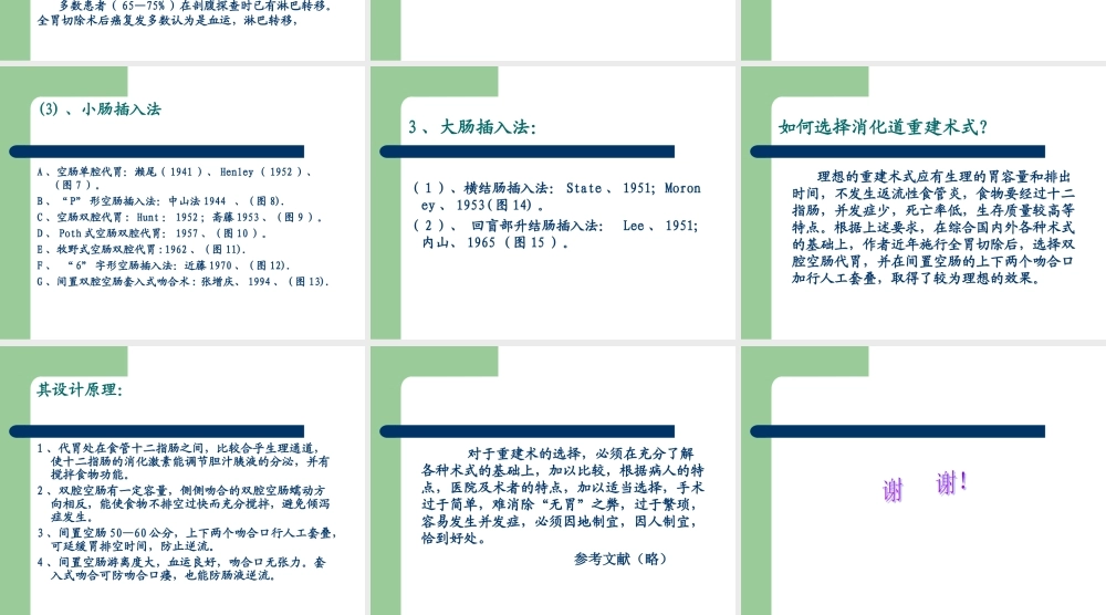 全胃切除消化道重整理.ppt