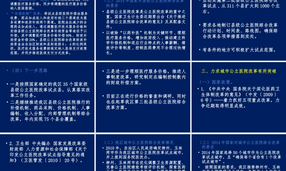 公立医院改革政策宣贯.ppt