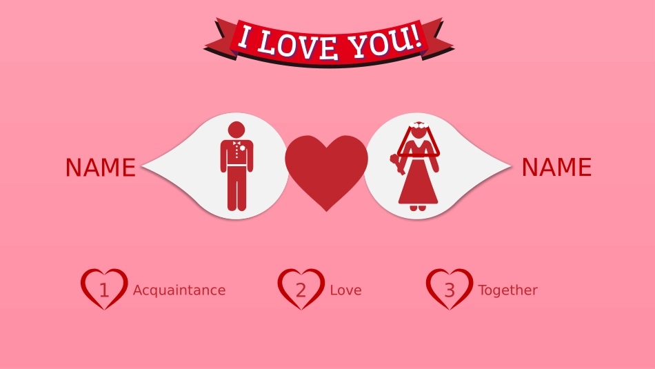 浪漫粉色七夕情人节PPT模板.pptx_第2页