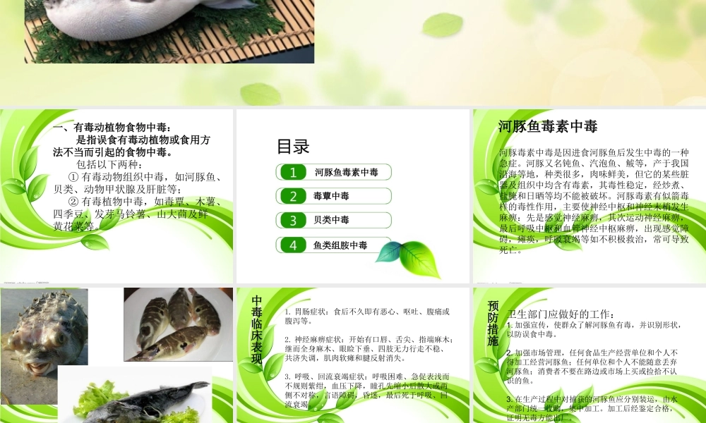 有毒动植物食物中毒.ppt