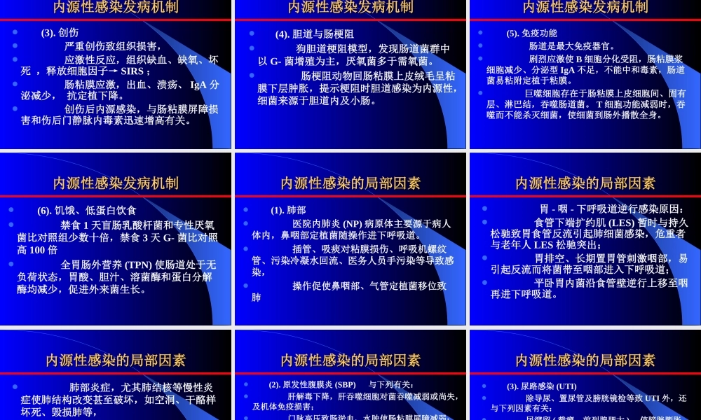内源性感染现状与防治对策06.ppt