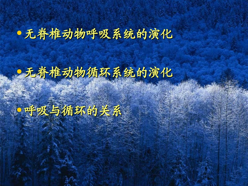 无脊椎动物的呼吸器官结构与功能演化及其与循环系统演化的关联..ppt_第2页