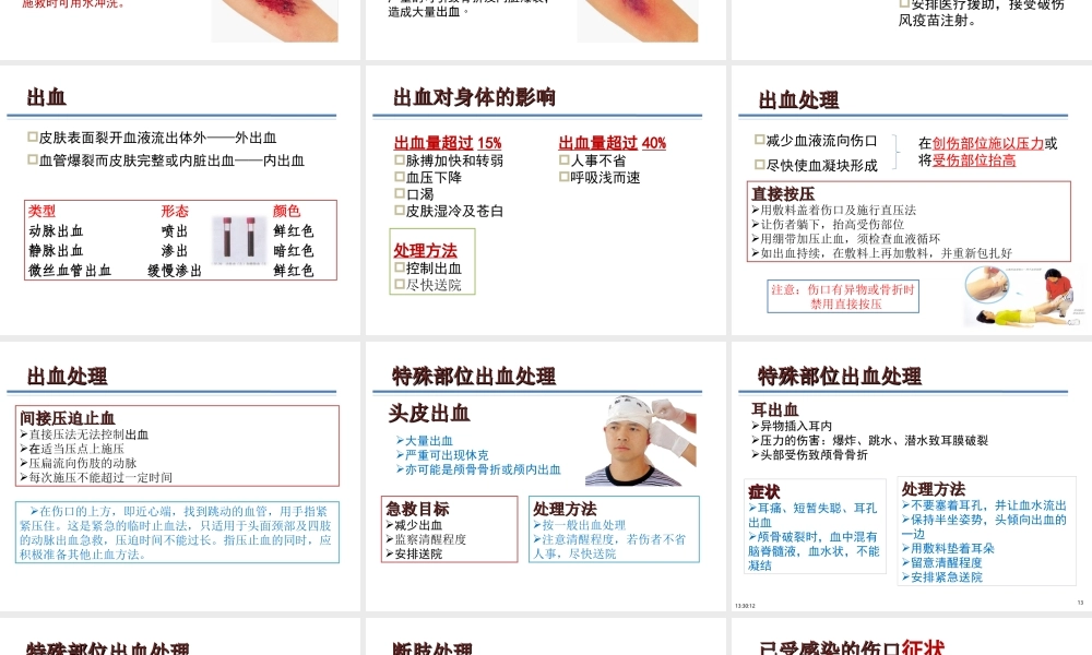 创伤的识别及处理.ppt