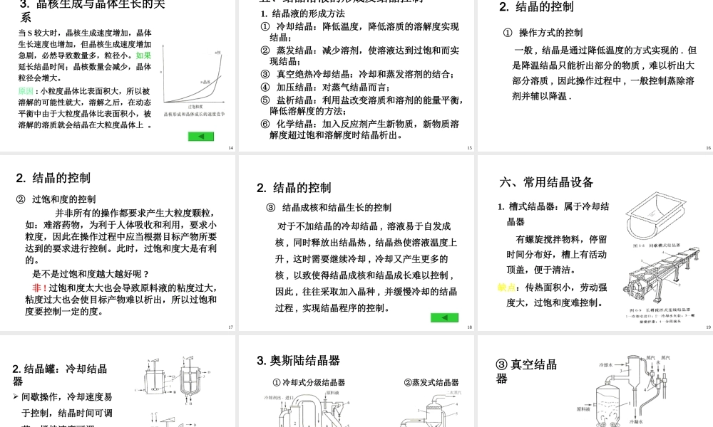 制药工程原理与设备-03分离工程基础与设备6(结晶).ppt