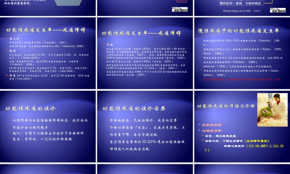 功能性疼痛诊疗原则(邓云龙)全解.ppt