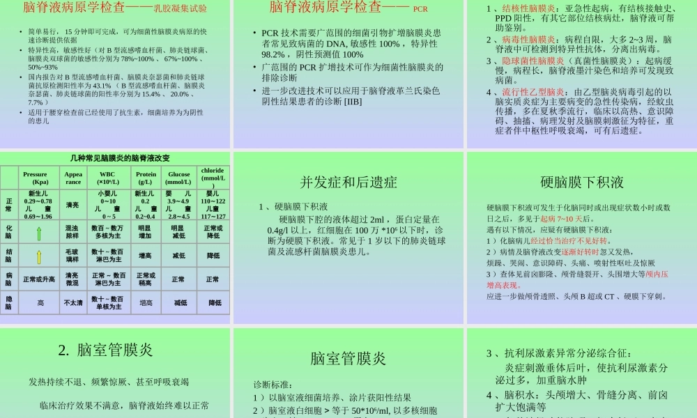 化脓性脑膜炎全解.ppt