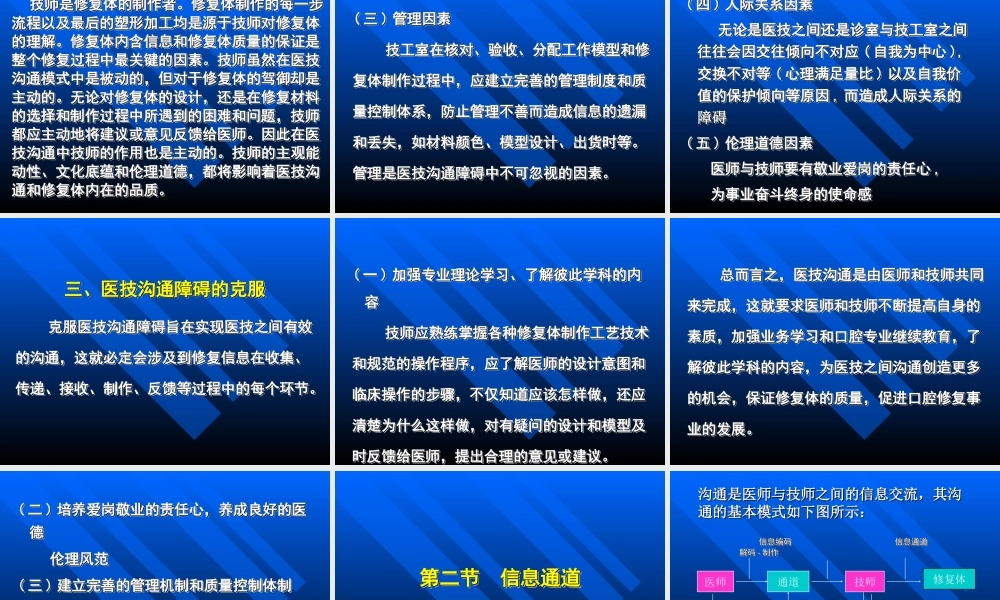 医技的沟通与合作.ppt