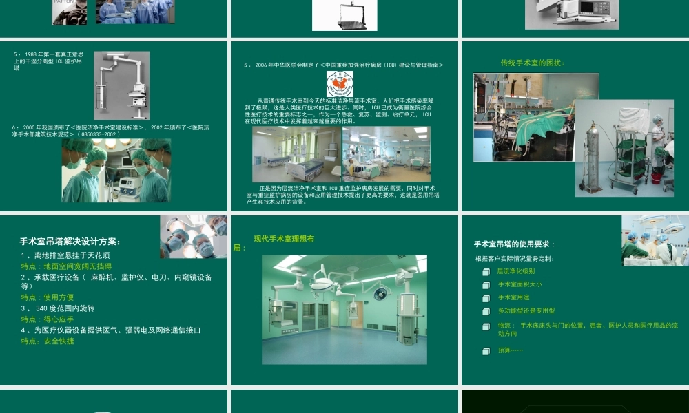 医用吊塔(国产).ppt