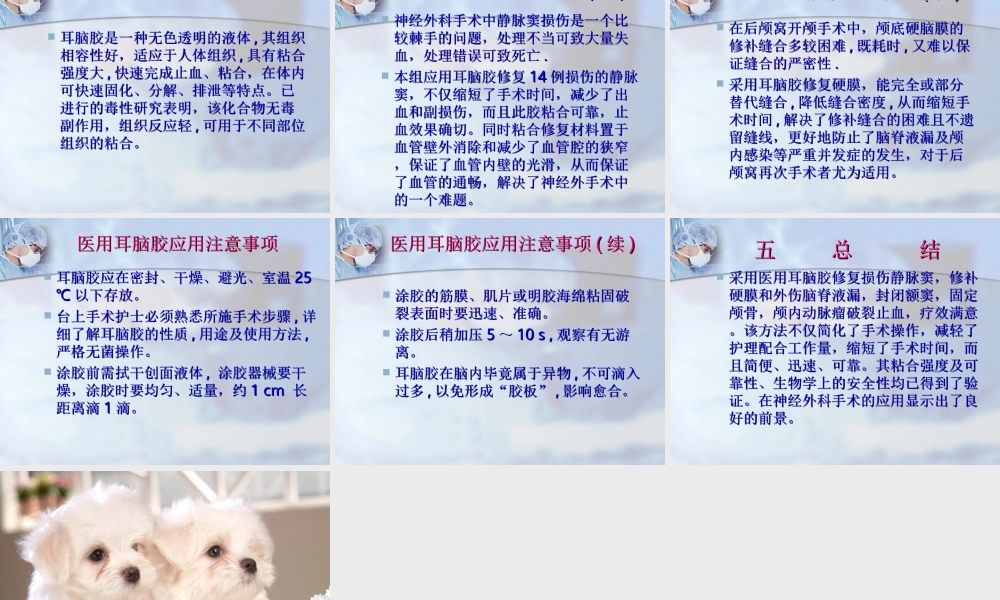 医用耳脑胶在神经.ppt