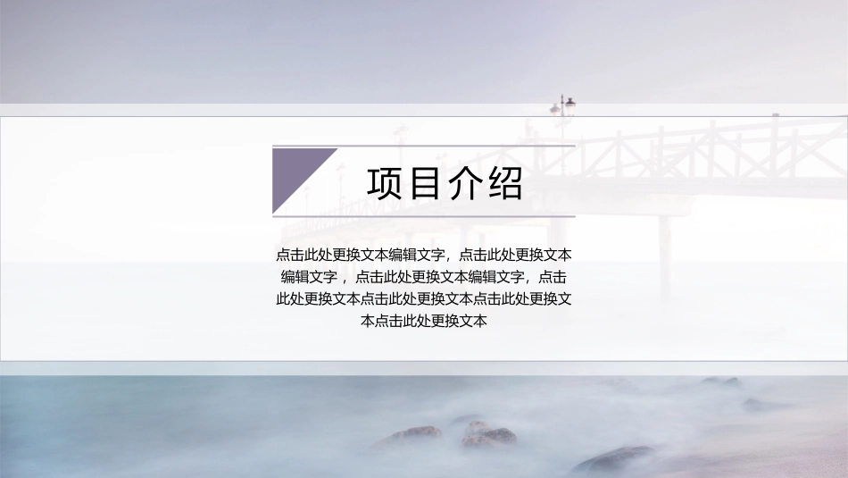 淡雅简约工作报告PPT模板.pptx_第3页