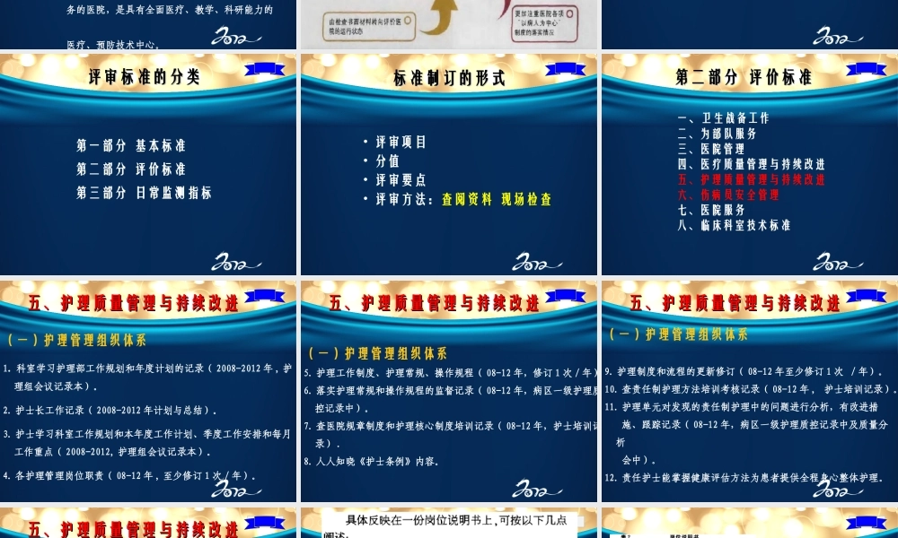 医院标准解读神经外科王学廉.ppt
