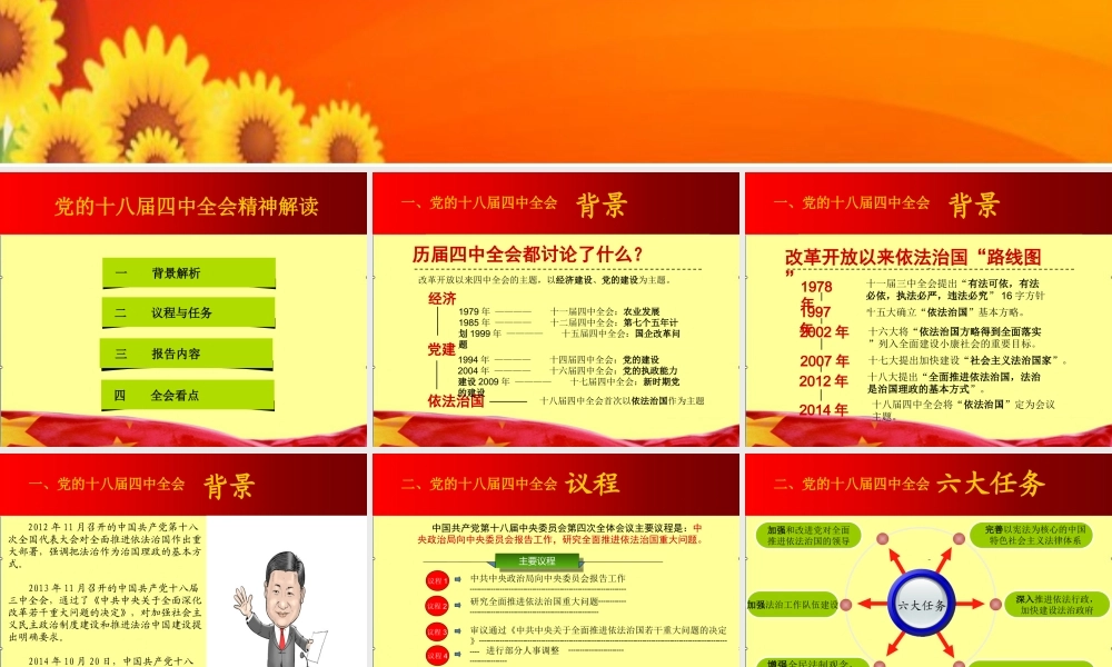 十八届四中全会精神解读.ppt