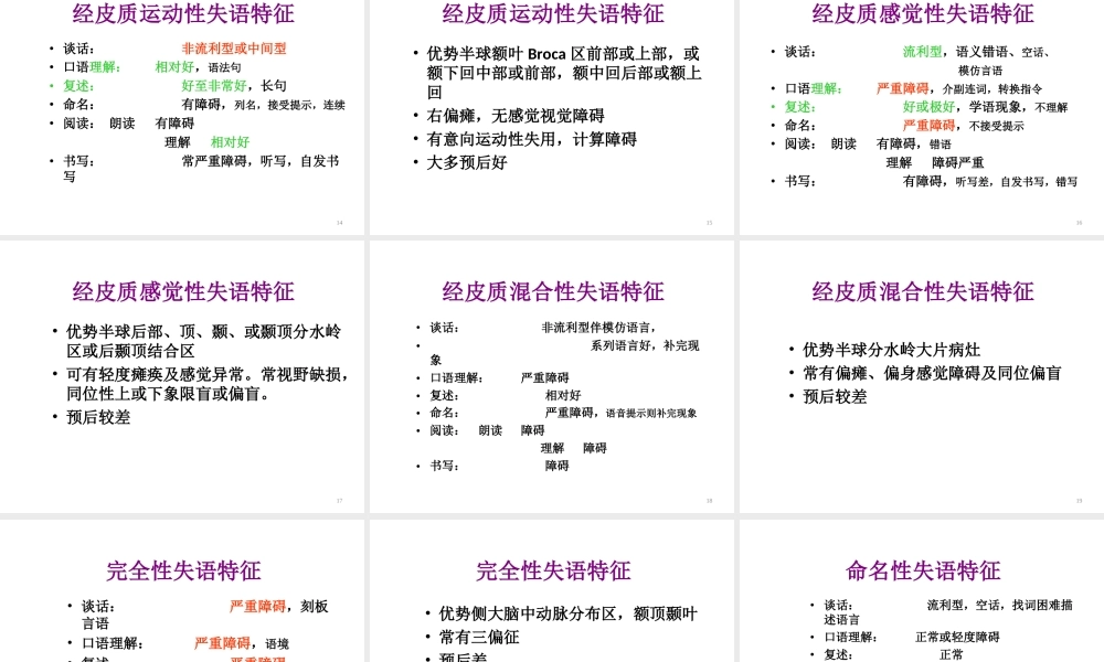 失语症分类和评估.ppt