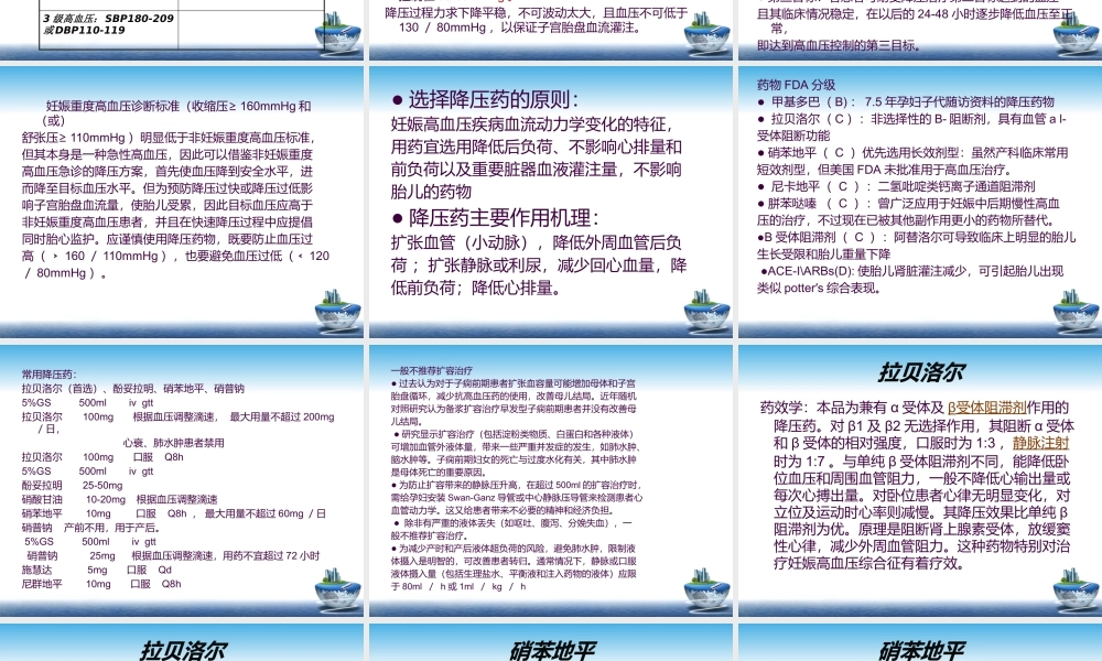 妊娠性高血压用药.pptx