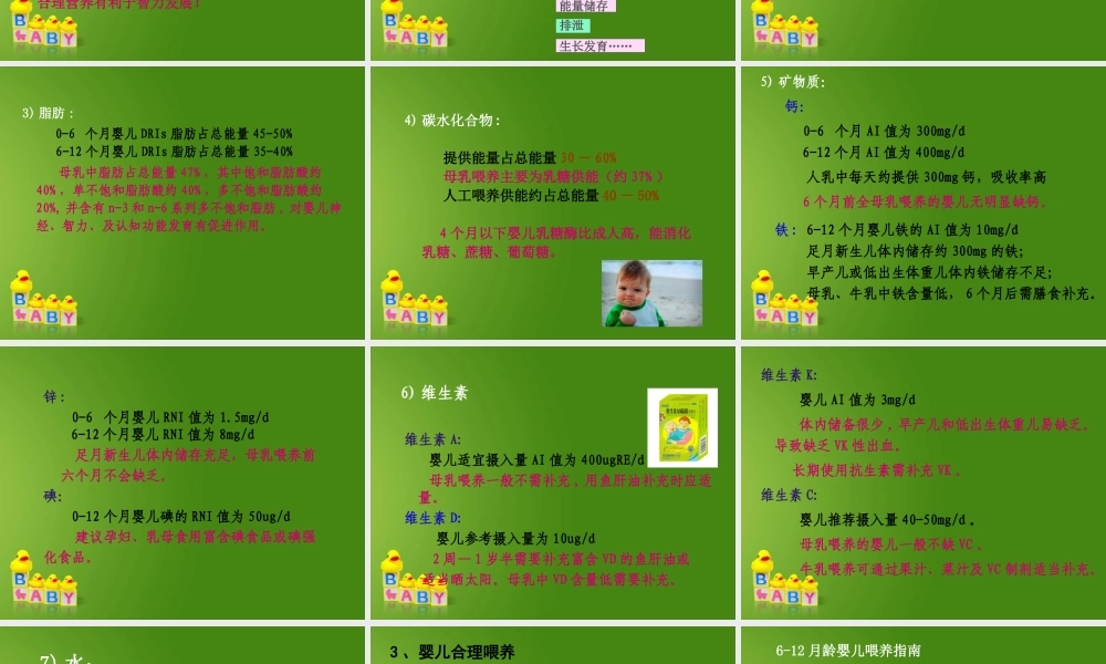 婴幼儿的营养与膳食.ppt