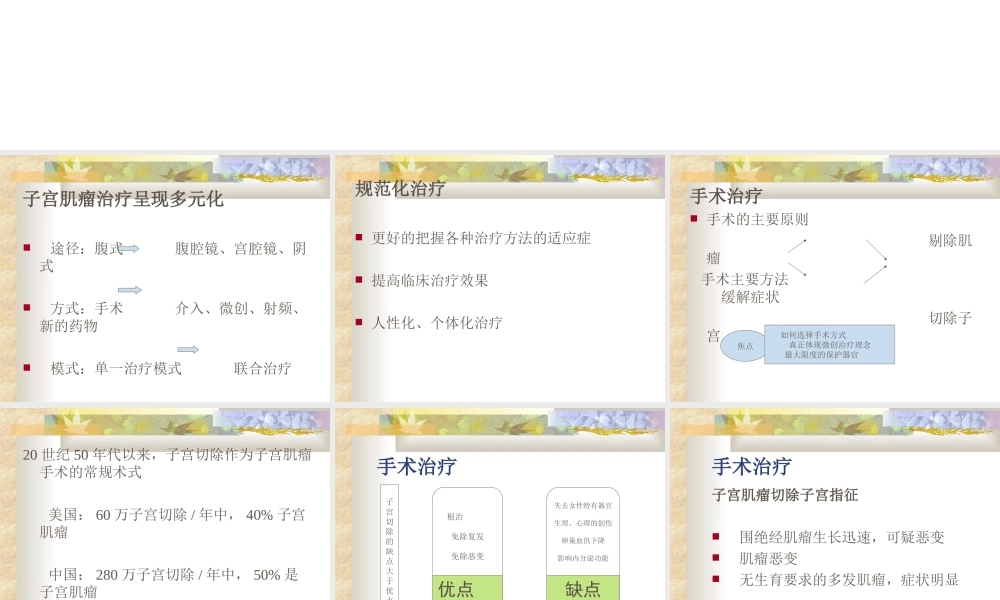 子宫肌瘤的规范化.ppt