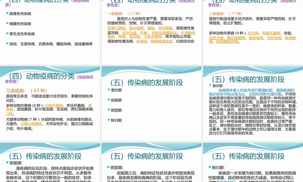 宠物传染病概述.pptx
