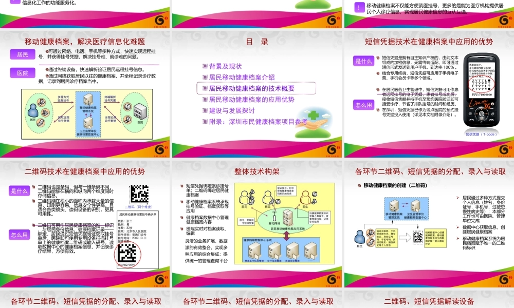 居民移动健康档案提案-20090917.ppt