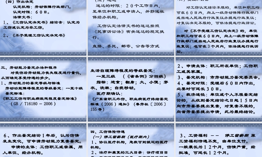 工伤保险讲座PPT.ppt