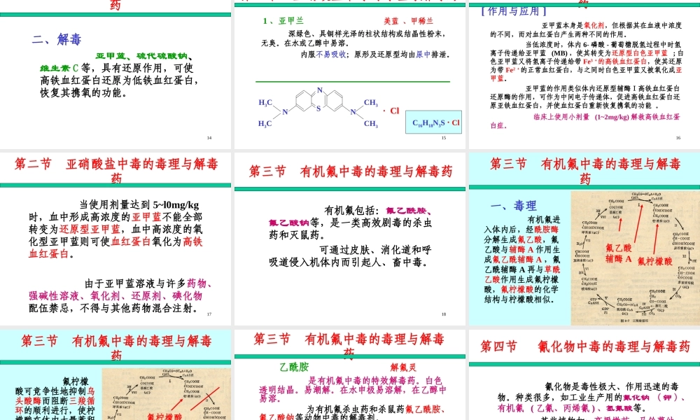 常见中毒及解救.ppt