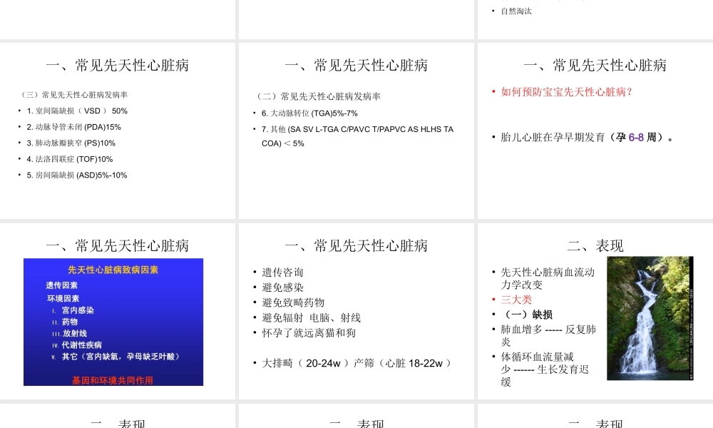 常见先天性心脏病的早期识别.ppt