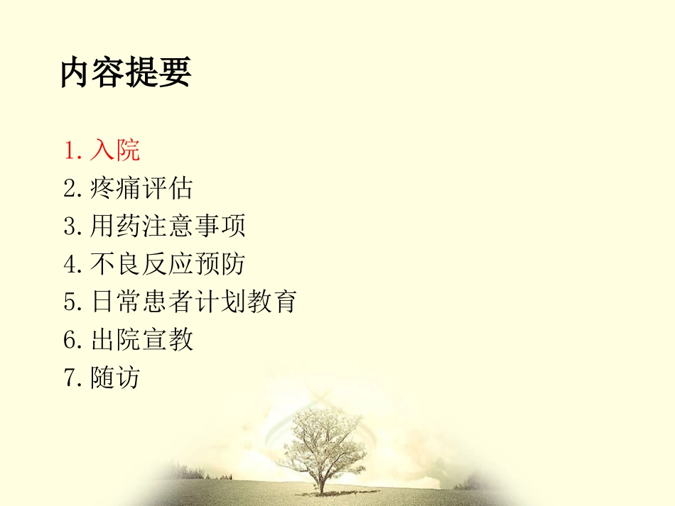 疼痛患者的宣教流程.ppt_第2页