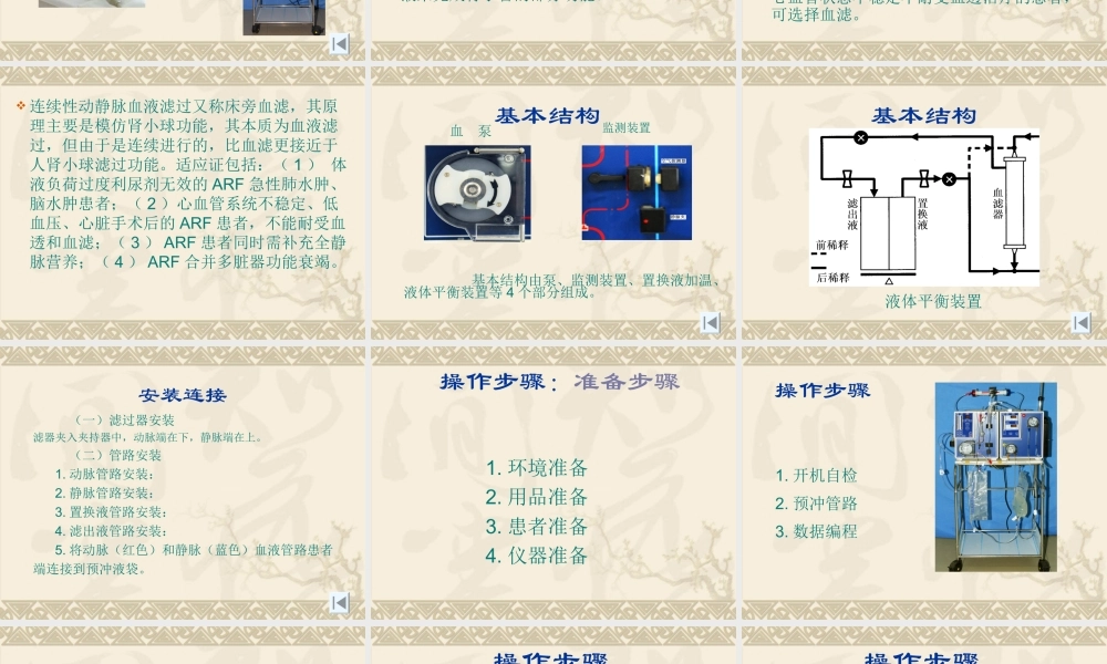 床旁血液滤过机.ppt