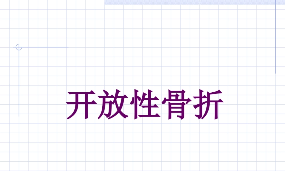 开放性骨折.ppt