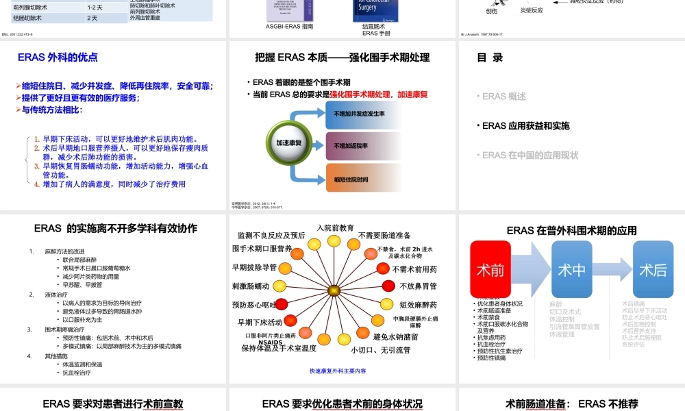 快速康复外科.pptx