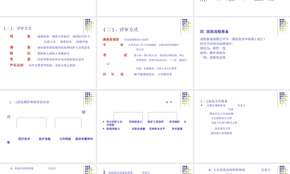 怎样迎接平昌县乡镇卫生院等级评审-平昌县人民医院：刘征远.ppt